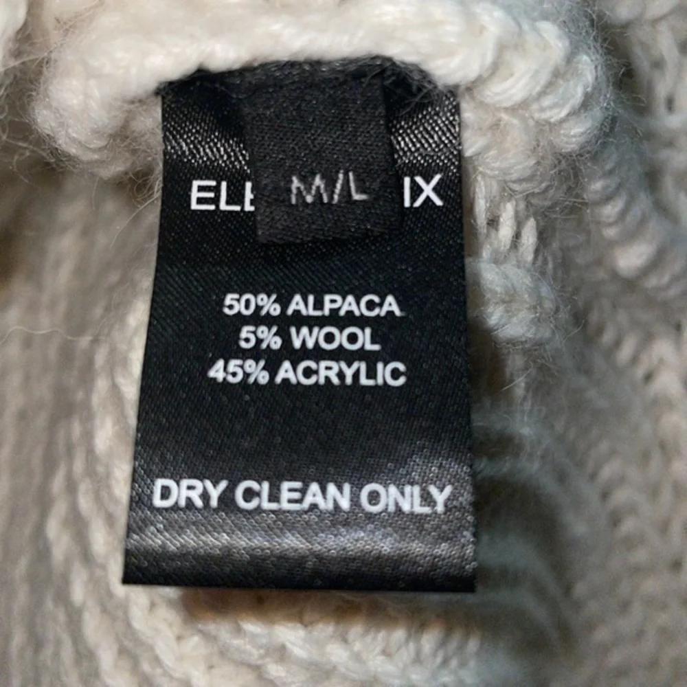 ELEVEN SIX Ivory Taylr Tunic Turtleneck Sleeveless Sweater - Picture 3 of 14